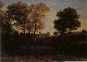 Claude Lorrain View of La Crescenza oil